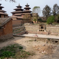 Bhandarkhal Tank Pavilion, Royal Garden, Patan Royal Palace